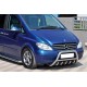 Кенгурятник WT003/004 (нерж.) 60мм, без напису для Mercedes Viano 2004-2014 рр