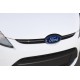 Накладка на решетку хром (2 шт., нерж. сталь) для Ford Fiesta 2008-2017 гг