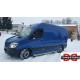 Бокові пороги Premium (2 шт., нерж.) d60, Long/ExtraLong для Mercedes Sprinter W906 2006-2018 рр