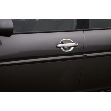Накладки під ручки (4 шт., нерж.) для Hyundai Accent 2006-2010 рр