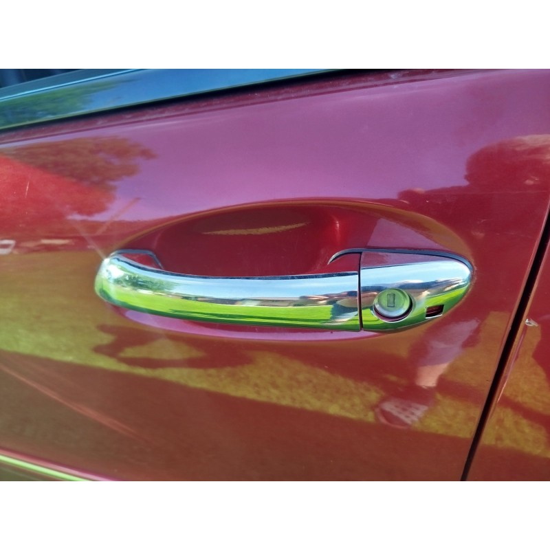 Накладки на ручки (4 шт, нерж) Carmos - Турецкая сталь для Mercedes E-сlass W211 2002-2009 гг