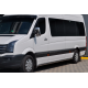 Бічні труби (2 шт., нерж) d70, Long/ExtraLong для Volkswagen Crafter 2006-2016 рр