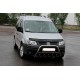 Кенгурятник WT003 (нерж) 50мм, без напису для Volkswagen Caddy 2004-2010 рр