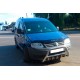 Кенгурятник WT003 (нерж) 50мм, без напису для Volkswagen Caddy 2004-2010 рр