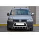 Кенгурятник WT003 (нерж) 50мм, без напису для Volkswagen Caddy 2004-2010 рр