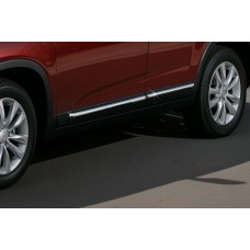 Накладки на молдинг (4 шт, нерж) для Kia Sorento II XM 2009-2014 рр