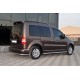 Бічні труби BB001 (2 шт., нерж) d60, Maxi база для Volkswagen Caddy 2004-2010 рр