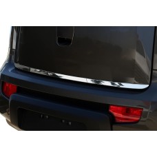 Кромка багажника (нерж.) Carmos - Турецька сталь для Kia Soul I 2008-2013 рр