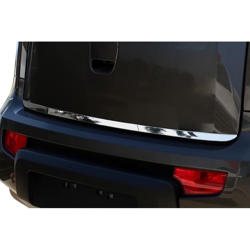 Кромка багажника (нерж.) Carmos - Турецька сталь для Kia Soul I 2008-2013 рр
