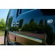 Молдинг дверной (4 шт, нерж) Макси база, Carmos - Турецкая сталь для Volkswagen Caddy 2010-2015 гг