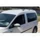 Рейлінги хром Максі база, Металеві ніжки для Volkswagen Caddy 2010-2015 рр