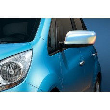 Накладки на дзеркала (2 шт, нерж.) для Kia Venga 2010-2019 рр