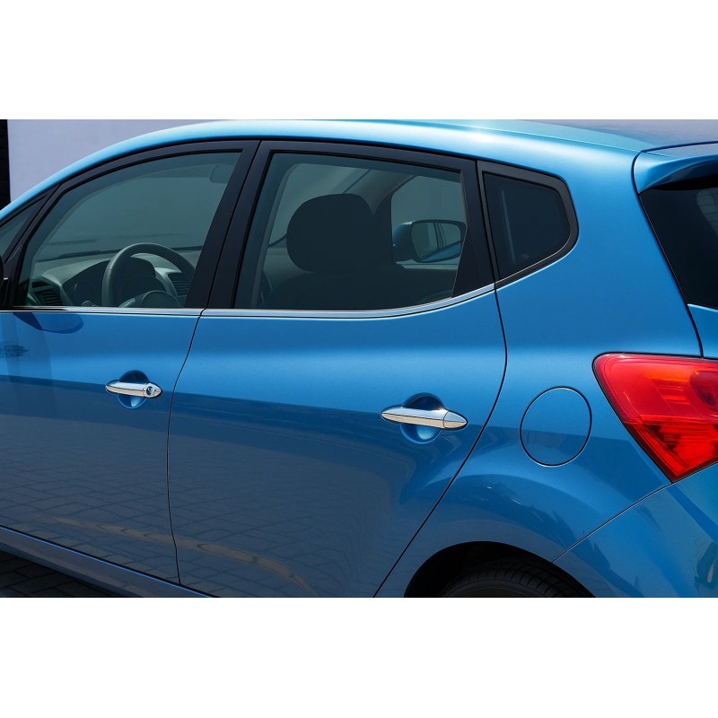 Окантовка вікон (4 шт., нерж.) для Kia Venga