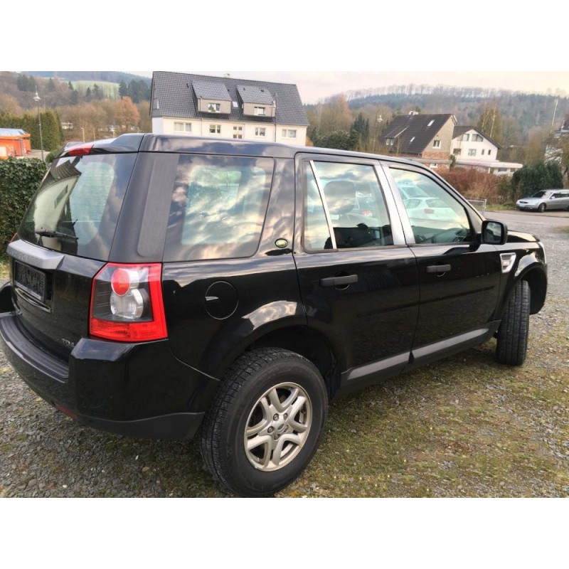 Молдинг дверних стійок (4 шт, нерж.) для Land Rover Freelander II