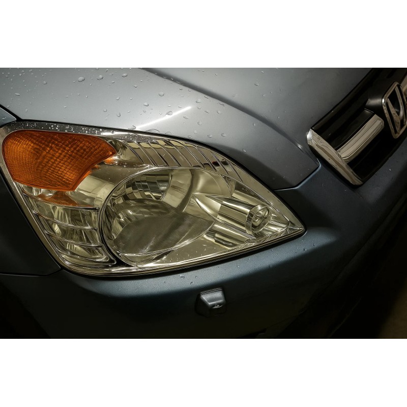 Хром Накладки на Фары (2 шт., Пластик) 2004-2006 для Honda CRV