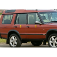 Окантовка вікон (4 шт., нерж.) для Land Rover Discovery II