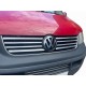Накладки на решітку (8 смужок, нерж) OmsaLine - Італійська нержавійка для Volkswagen T5 Transporter 2003-2010 рр