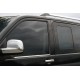 Окантовка вікон (2 шт., нерж) OmsaLine - Італійська нержавійка для Volkswagen T5 Transporter 2003-2010 рр
