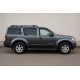 Окантовка стекол (4 шт, нерж.) OmsaLine - Итальянская нержавейка для Nissan Pathfinder R51 2005-2014 гг