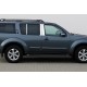 Молдинг дверных стоек (6 шт, нерж.) для Nissan Pathfinder R51 2005-2014 гг