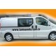 Бічні труби (2 шт, нерж.) 60мм, Коротка база для Nissan Primastar 2002-2014 рр