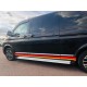 Бокові пороги Maya V2 (2 шт., Алюміній) Довга база для Volkswagen T5 Transporter 2003-2010 рр