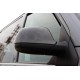 Накладки на зеркала (2 шт, карбон) Покрытие под карбон для Volkswagen T5 2010-2015 гг