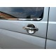 Передня окантовка вікон (2 шт., нерж) OmsaLine - Італійська нержавійка для Volkswagen T5 2010-2015 рр