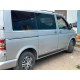 Передня окантовка вікон (2 шт., нерж) OmsaLine - Італійська нержавійка для Volkswagen T5 2010-2015 рр