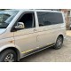 Передня окантовка вікон (2 шт., нерж) OmsaLine - Італійська нержавійка для Volkswagen T5 2010-2015 рр