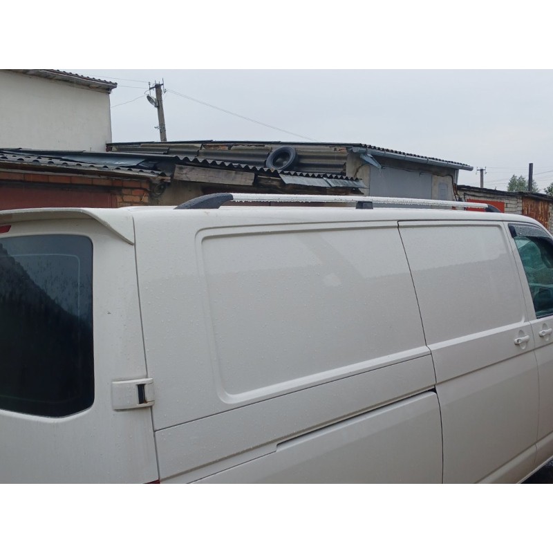 Рейлінги Хром Довга база, Пластикові ніжки для Volkswagen T6 2015-2024 рр Рейлінги Хром Довга база, Пластикові ніжки для Volkswagen T6 2015-2024 рр