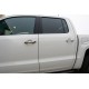 Накладки на ручки (4 шт, нерж) OmsaLine - Італійська нержавійка для Volkswagen Amarok 2010-2022 рр