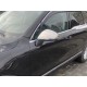 Накладки на зеркала (2 шт, нерж.) Carmos - Турецкая сталь для Volkswagen Touareg 2010-2018 гг