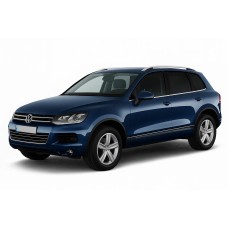 Нижний молдинг стекла (6 шт, нерж) OmsaLine - Итальянская нержавейка для Volkswagen Touareg 2010-2018 гг