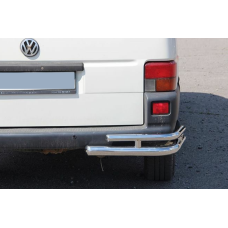 Задні куточки подвійні AK003-Double (2 шт., нерж) для Volkswagen T4 Transporter 1990-2003 рр