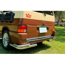 Задні куточки подвійні AK003-Double (2 шт., нерж) для Volkswagen T4 Transporter 1990-2003 рр