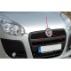 Хромированное крепление под передний эмблему (нержавейка) для Fiat Doblo II 2010-2022 гг Хромированное крепление под передний эмблему (нержавейка) для Fiat Doblo II 2010-2022 гг