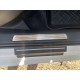 Накладки на внутрішні пороги Carmos (4 шт, нерж) для Volkswagen Passat B8 2015-2023 рр