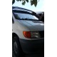 Козирьок на лобове скло (чорний глянець, 5мм) для Mercedes Vito W638 1996-2003 рр