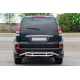 Задній захист AK008-1 для Toyota Land Cruiser Prado 120 2002-2009 рр