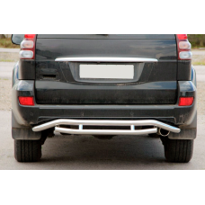 Задній захист AK008-1 для Toyota Land Cruiser Prado 120 2002-2009 рр