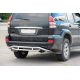 Задній захист AK008-1 для Toyota Land Cruiser Prado 120 2002-2009 рр