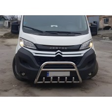 Передняя дуга WT003 (нерж. сталь) для Fiat Ducato 2006-2025 гг
