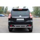 Задняя дуга AK002-2v2 (нержавейка) для Toyota Land Cruiser Prado 150 2009-2023 гг