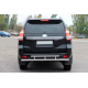 Задня дуга AK002-2v2 (нерж) для Toyota Land Cruiser Prado 150 2009-2023 рр