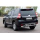 Задняя дуга AK002-2v2 (нержавейка) для Toyota Land Cruiser Prado 150 2009-2023 гг