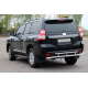 Задня дуга AK002-2v2 (нерж) для Toyota Land Cruiser Prado 150 2009-2023 рр