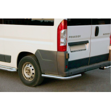 Задние уголки AK003 (2 шт., нержавейка) для Fiat Ducato 2006-2025 гг