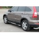 Боковые трубы BB002 (2 шт., нержавейка) для Honda CRV 2012-2016 гг