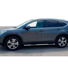 Бічні труби BB002 (2 шт., нерж) для Honda CRV 2012-2016 рр